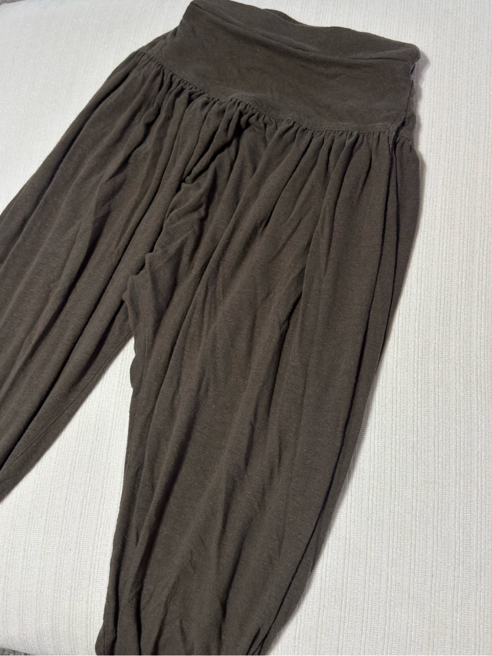 Free People Matching Set / Crop Short Sleeve & Hippy Pants / Extra Small - Picture 6 of 9